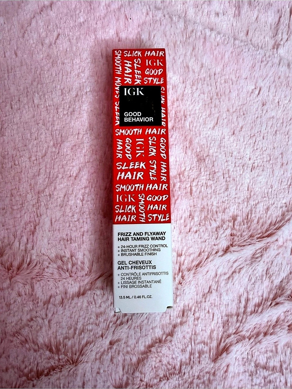 IGK Good Behavior Frizz and Flyaway Hair Taming Wand- NWT